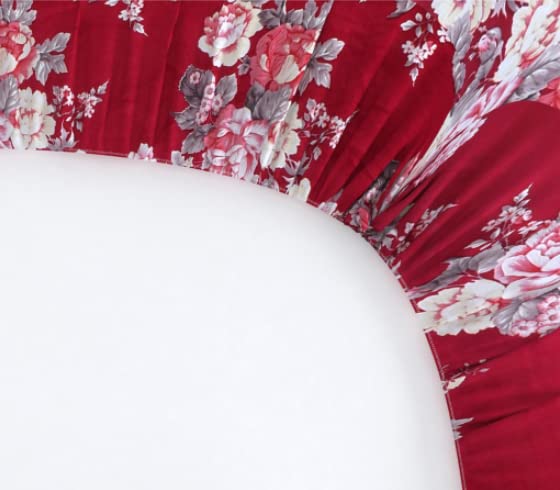 Cotton Blend Elastic Fitted King Bedsheet with 2 Pillow Covers (BUY1 GET1 FREE)