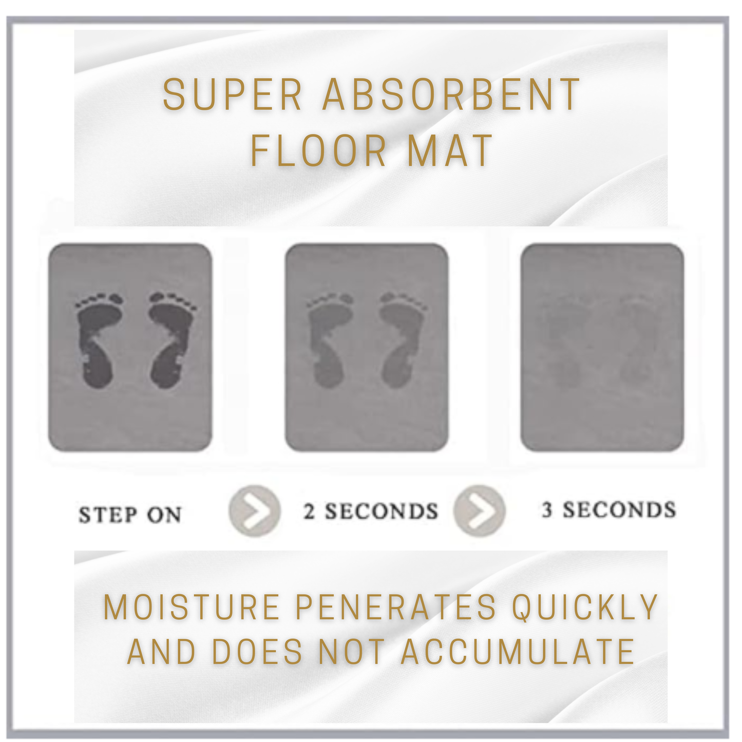 3D - Anti-Slip Doormat (35x40 cm)