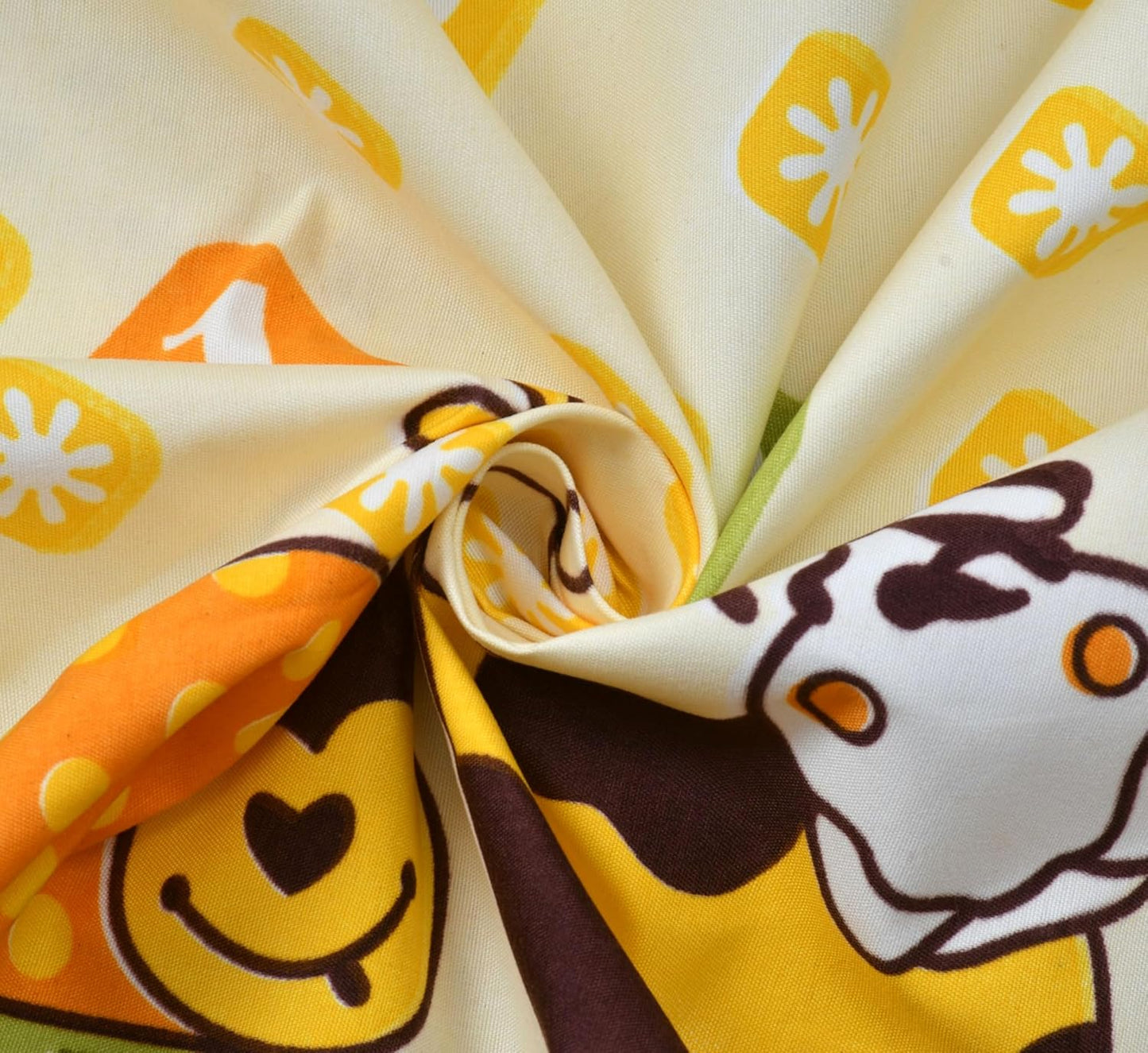 Giraffe Bloom – 210 TC Cotton Blend Bedsheet | King Size (BUY 1 GET 1 FREE)