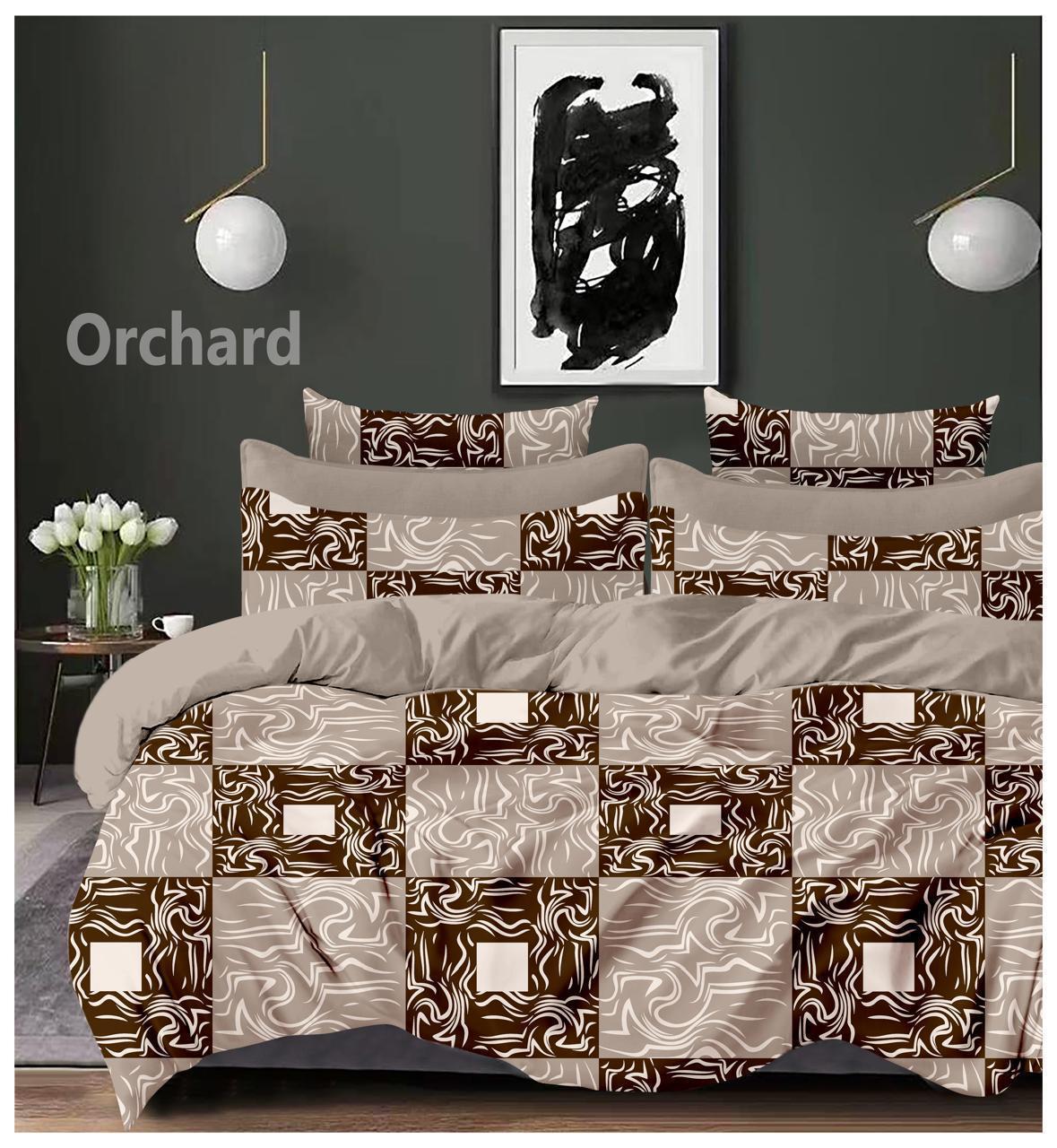 Premium Cotton Elastic Fitted King Size Bedsheet with 2 Pillow Covers (BOGO)