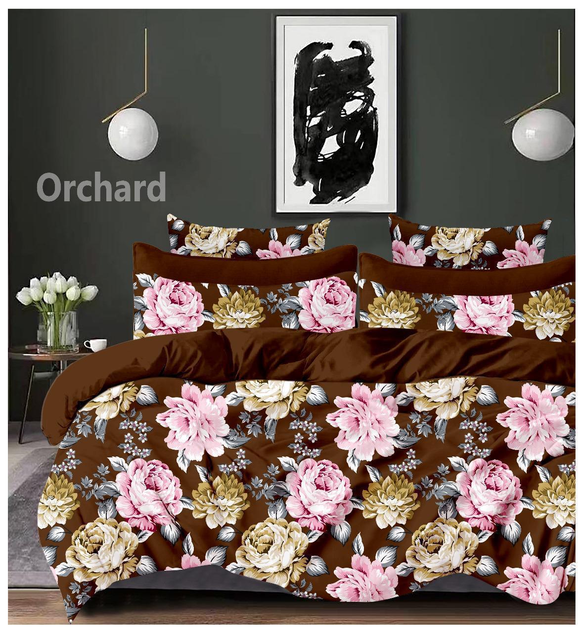 Premium Cotton Elastic Fitted King Size Bedsheet with 2 Pillow Covers