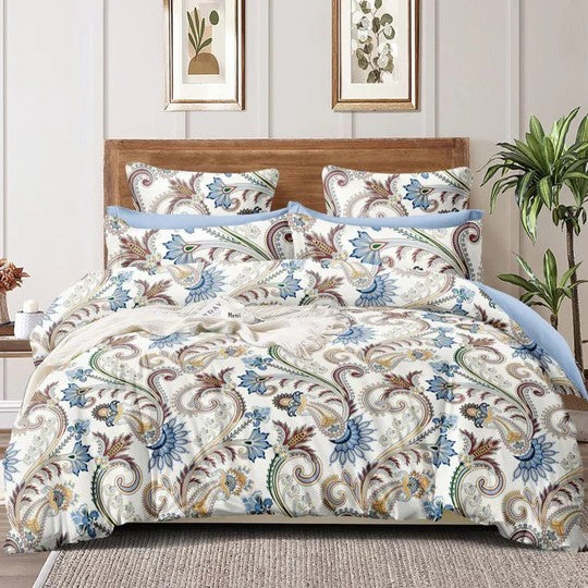 Pearl Weave – 210 TC Cotton Blend Bedsheet | King Size (BUY 1 GET 1 FREE)