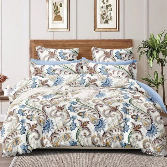 Pearl Weave – 210 TC Cotton Blend Bedsheet | King Size (BUY 1 GET 1 FREE)