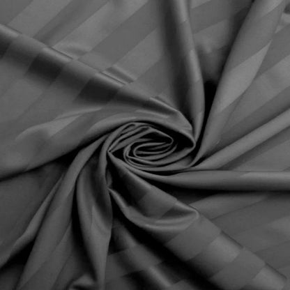 Charcoal Luxe – 210 TC Cotton Blend Bedsheet | King Size (BUY 1 GET 1 FREE)