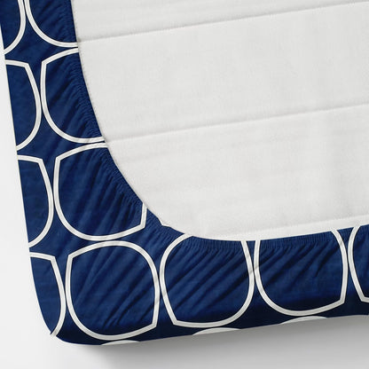 Premium Cotton Elastic Fitted King Size Bedsheet with 2 Pillow Covers (BUY1 GET1 FREE)