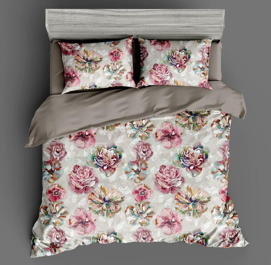 Premium Cotton Elastic Fitted King Size Bedsheet with 2 Pillow Covers (BOGO)
