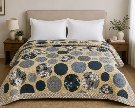 Circle Bliss 180 GSM AC Room Reversible Double Bed Comforter