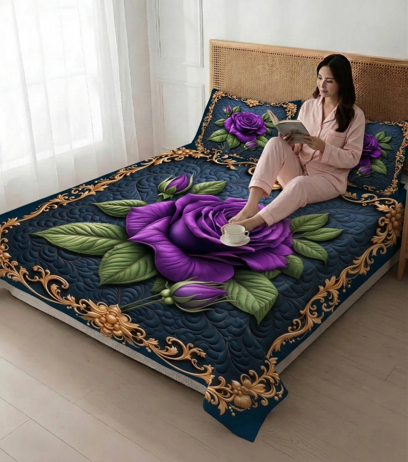 7D Purple Rose (BOGO)