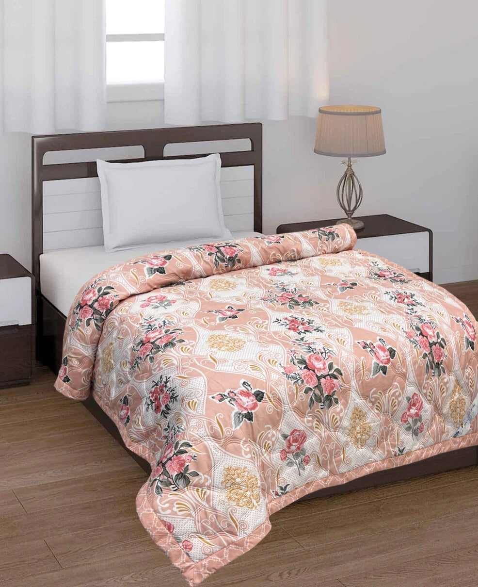 Rosy Garden 180 GSM AC Room Reversible Double Bed Comforter