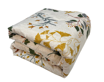 Leaf Aura 180 GSM AC Room Reversible Double Bed Comforter