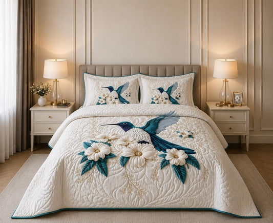 7D Bird With White Flower (BOGO)