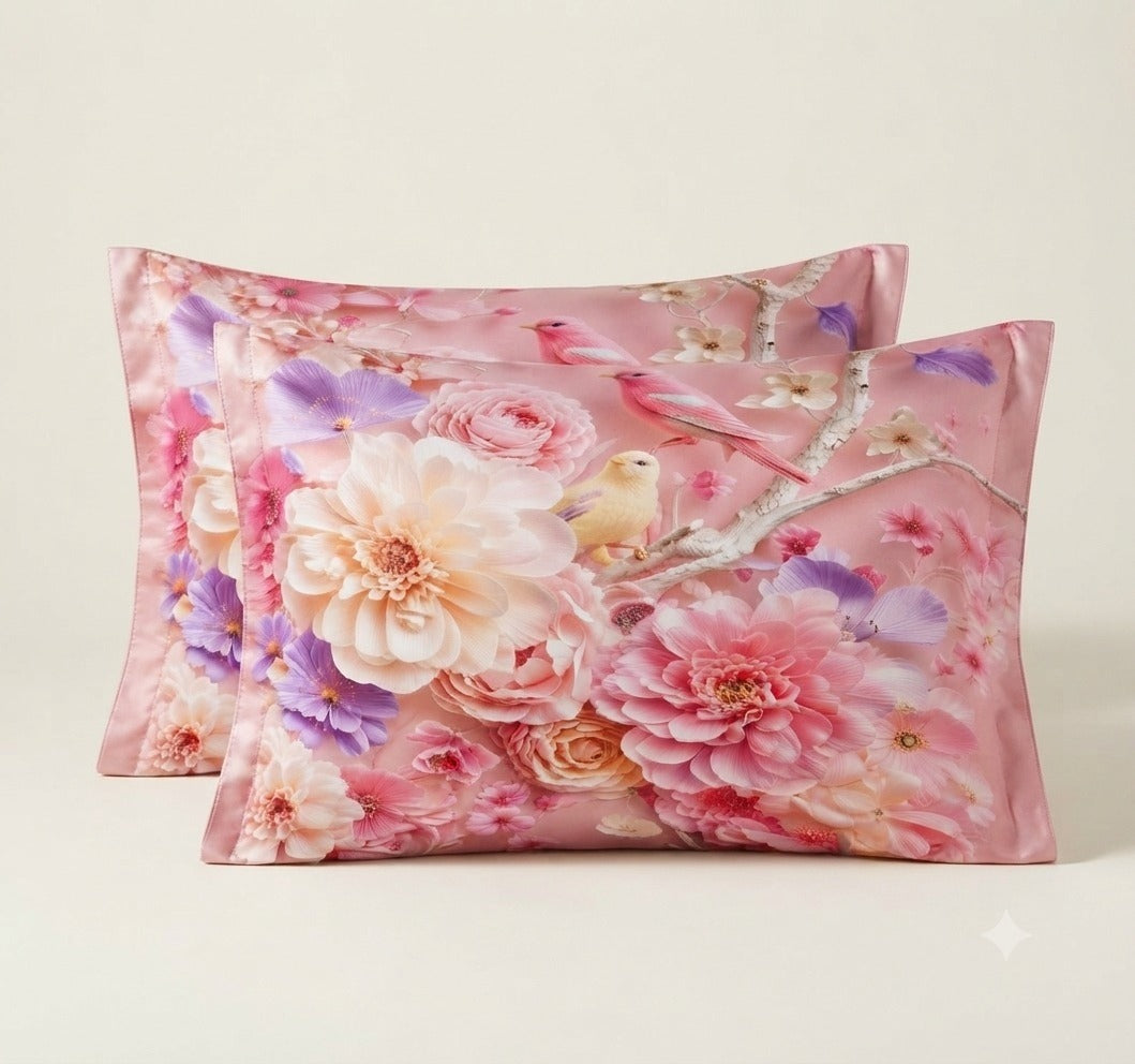 7D Pink Bird & Bloom (BOGO)
