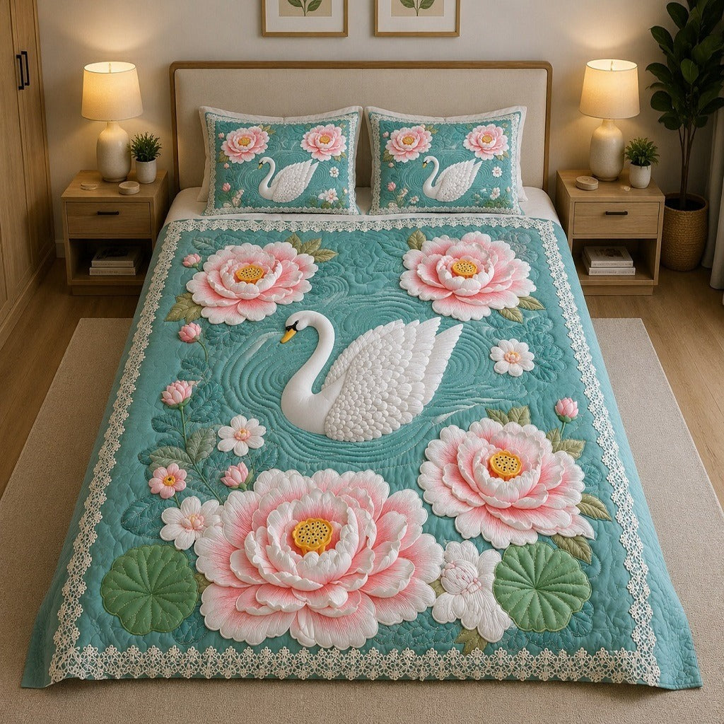 7D Aqua Lotus Swan (BOGO)