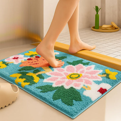 Blosssom- Anti-Slip Microfibre Doormat (40x60 cm)