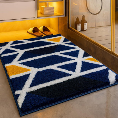 Modern Matrix - Anti-Slip Microfibre Doormat (40x60 cm)