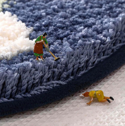 Cute Frog - Anti-Slip Microfibre Doormat (40x60 cm)
