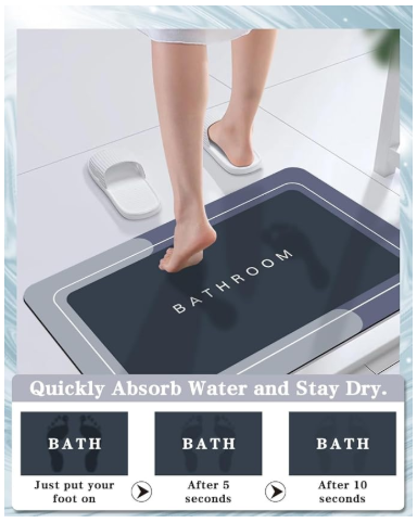 Bathroom - Anti-Slip Doormat (40x60 cm)